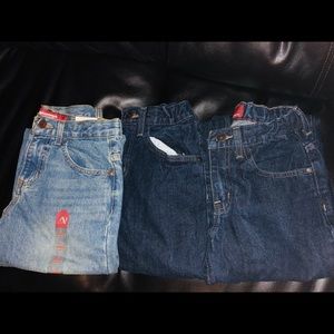 Bundle lot of 3 New/like new sz12 boys jeans